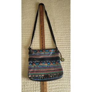 SAK Crossbody Peace 11.5"h  x 10.5"‎ w x 2.5" d